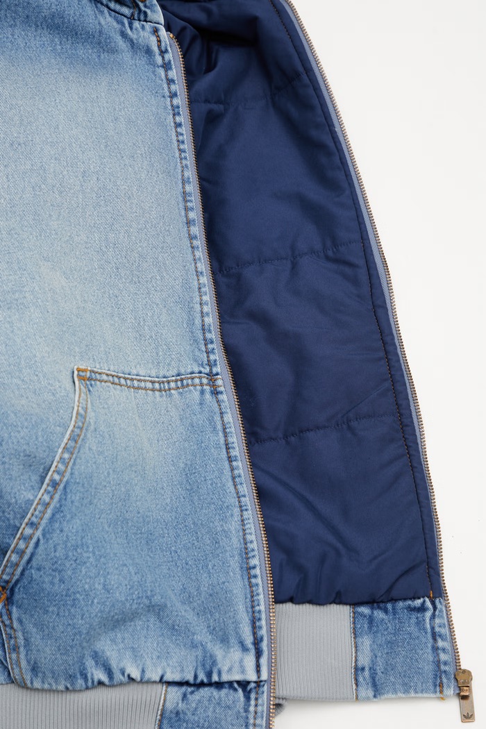 adidas Originals denim jacket denim Men's KE0131 blue