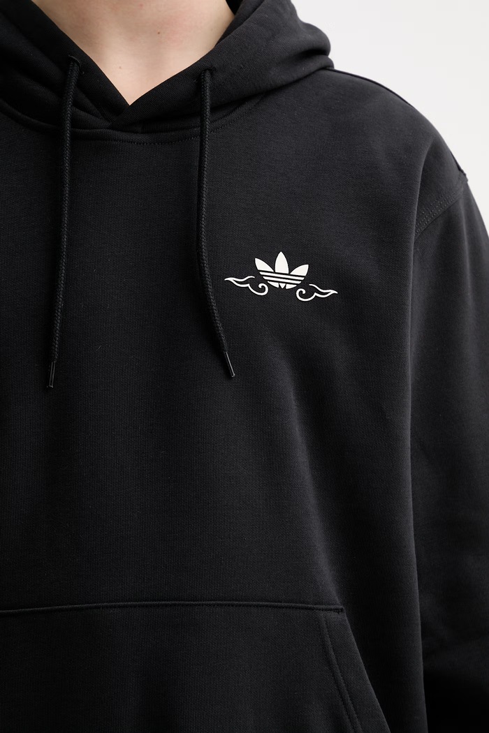 adidas Originals bluză JP Frog KY8108 negru