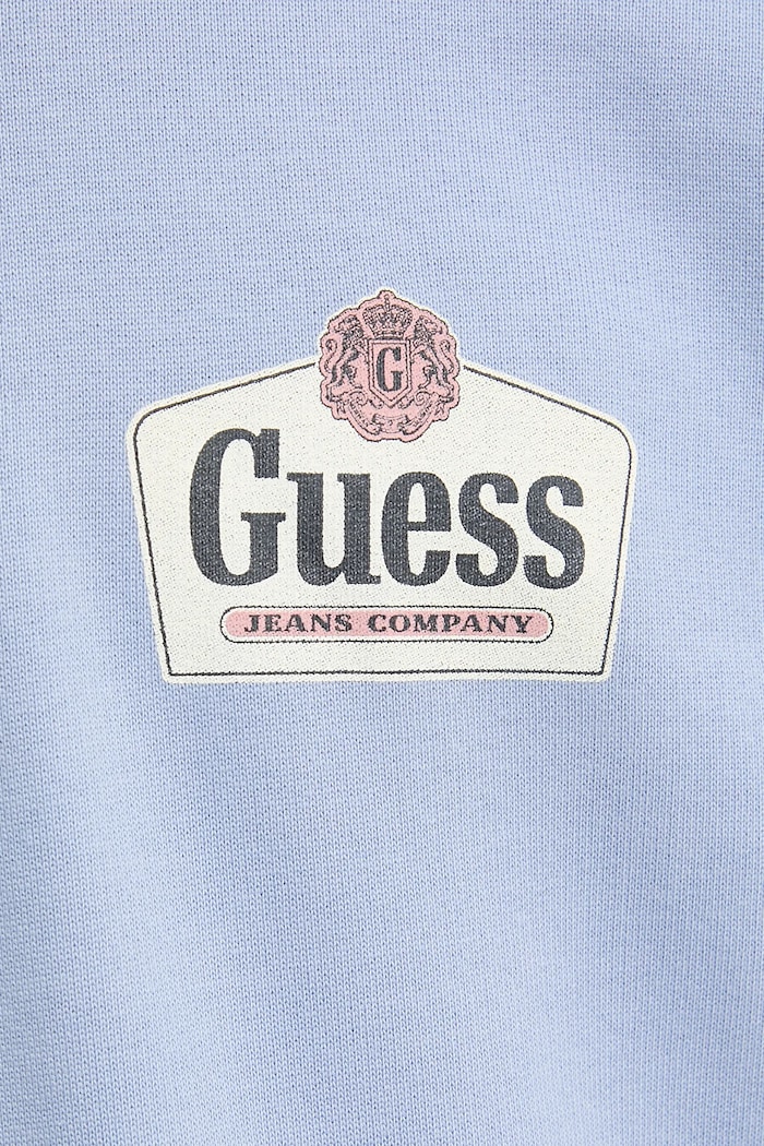 Guess Jeans pamut melegítőfelső M6RQ21.KCPR1 kék