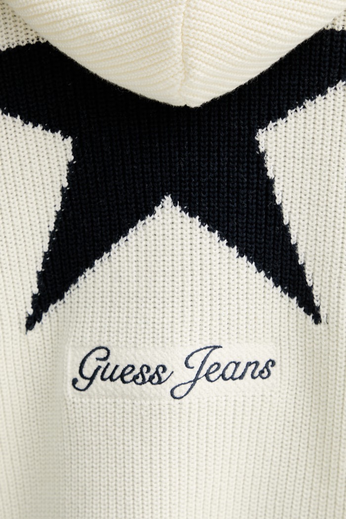 Bavlnený sveter Guess Jeans M6RR10.Z3HM1 béžová