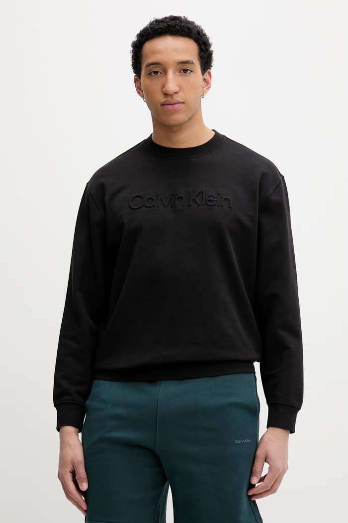 Calvin Klein bluza męska bawełniana czarny LV04LF230G