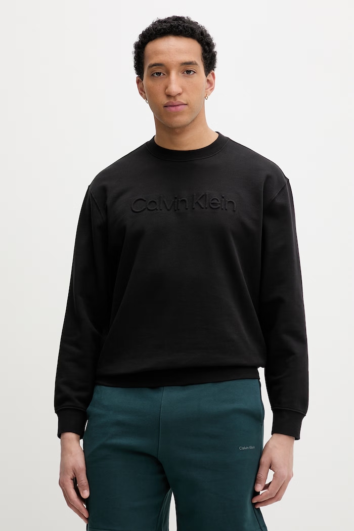 Calvin Klein bluza męska bawełniana czarny LV04LF230G