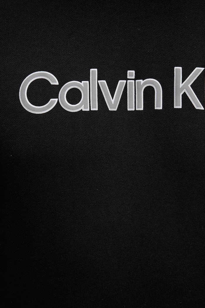 Calvin Klein mikina s kapucňou pánska bavlnená LV04LF241G čierna