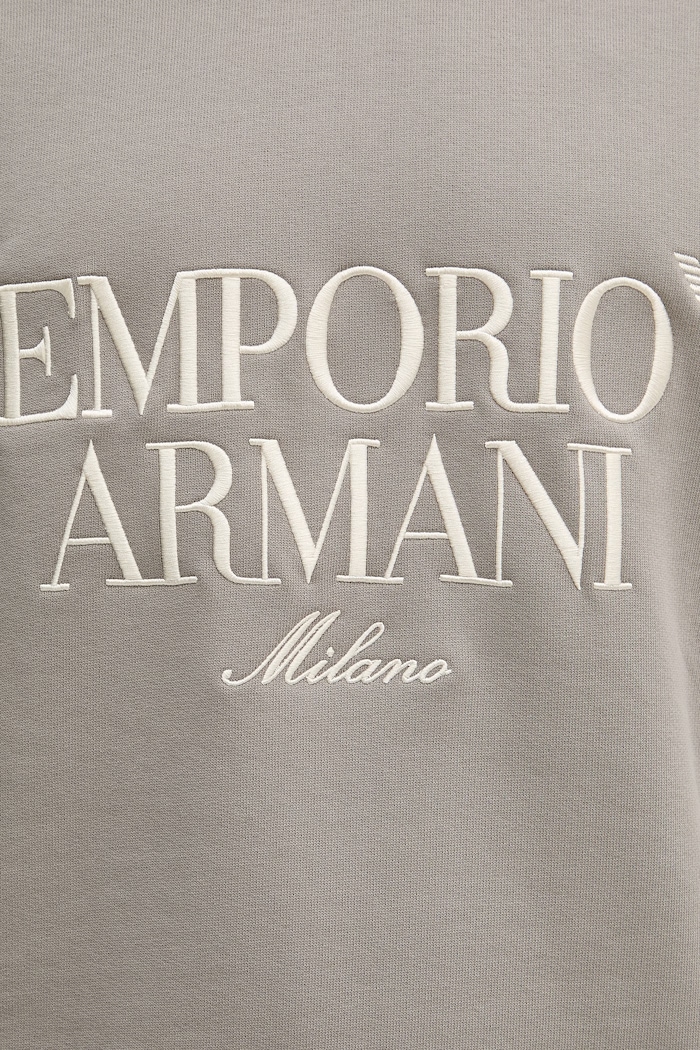 Emporio Armani hanorac de bumbac EM005198.AF13713 bej