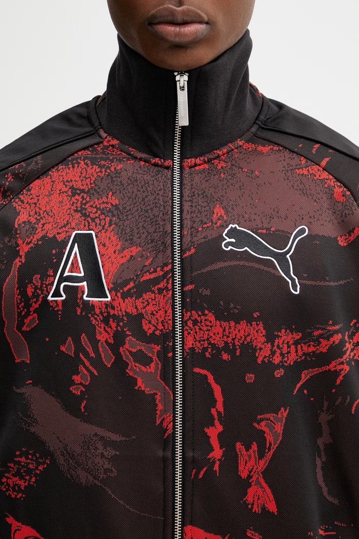 Puma x Ahluwalia Hanorac cu fermoar pentru bărbați negru 635235