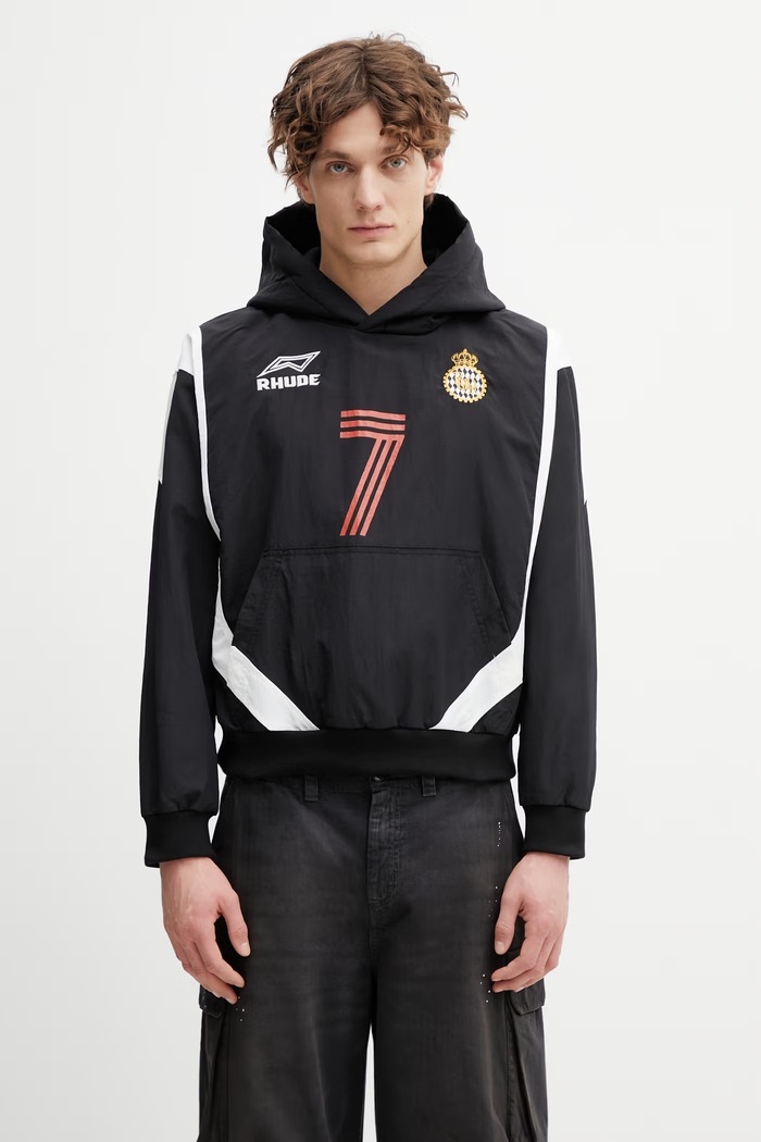 RHUDE Lago Soccer μπλούζα Ανδρική μαύρο RHPS26HO01734