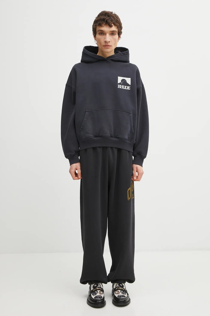 RHUDE bluza bawełniana Moonlight Pack RHPS26HO03012 czarny