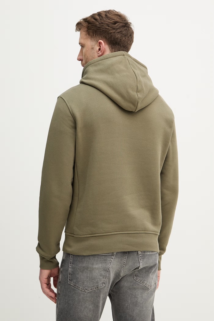 Îmbrăcăminte Trussardi hanorac de bumbac G8218000117N verde