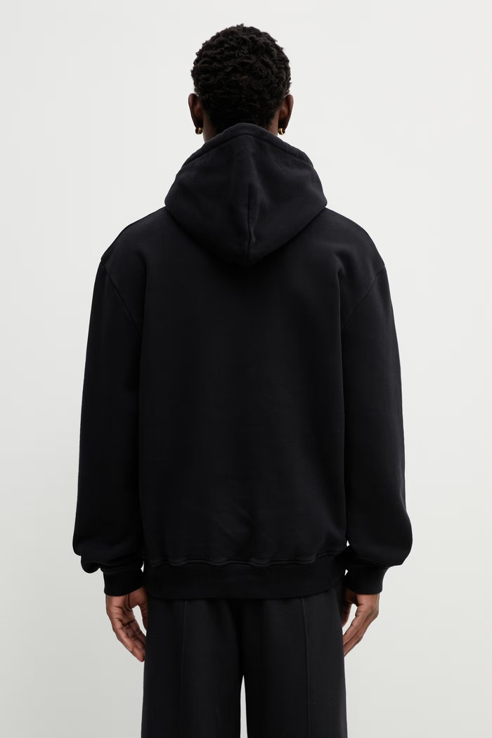 Ρούχα Βαμβακερή μπλούζα Heliot Emil SS26PRE.M.08.092.BLK01 μαύρο