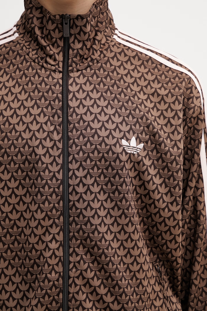 adidas Originals Firebird кофта на замке для мужчин коричневый KE1677