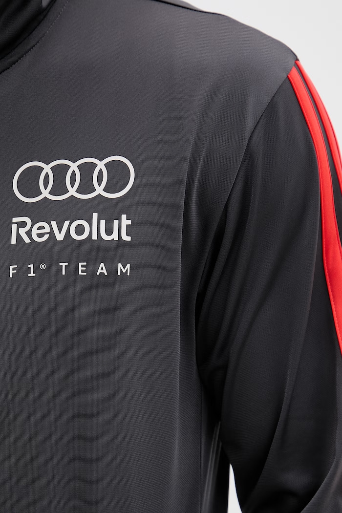 adidas pánska mikina x Audi KE6784 sivá