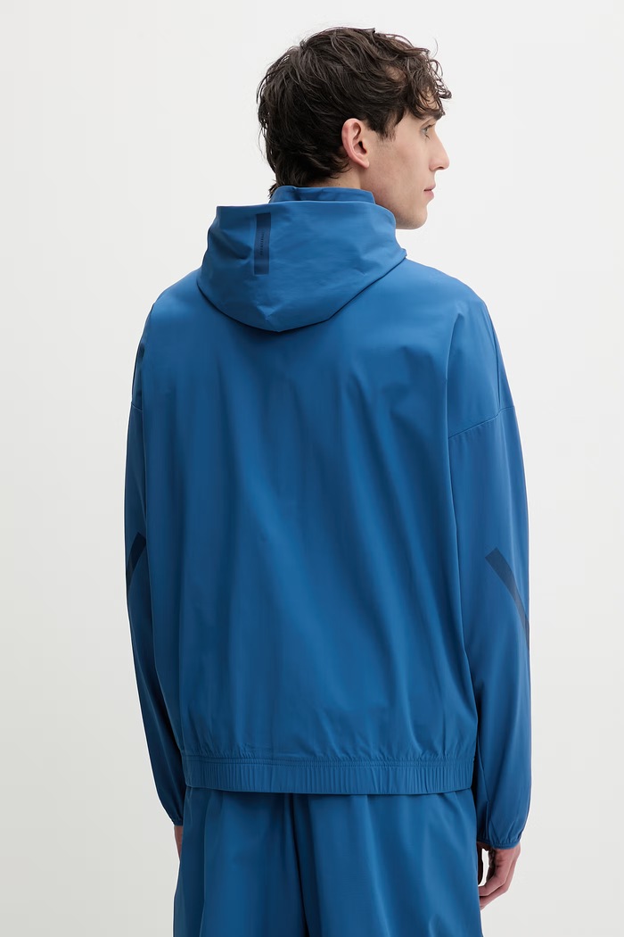 Oblečenie Adidas pánska mikina na zips s kapucňou x Z.N.E KF1823 modrá