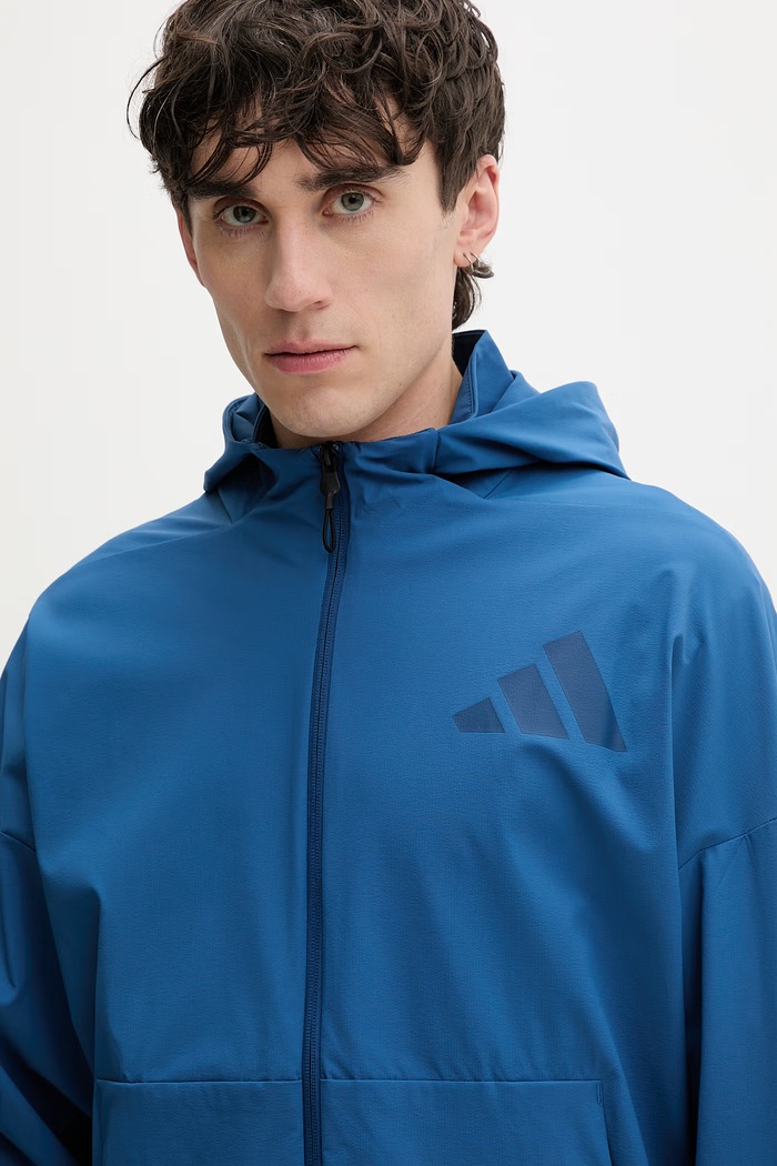 Adidas pánska mikina na zips s kapucňou x Z.N.E modrá KF1823