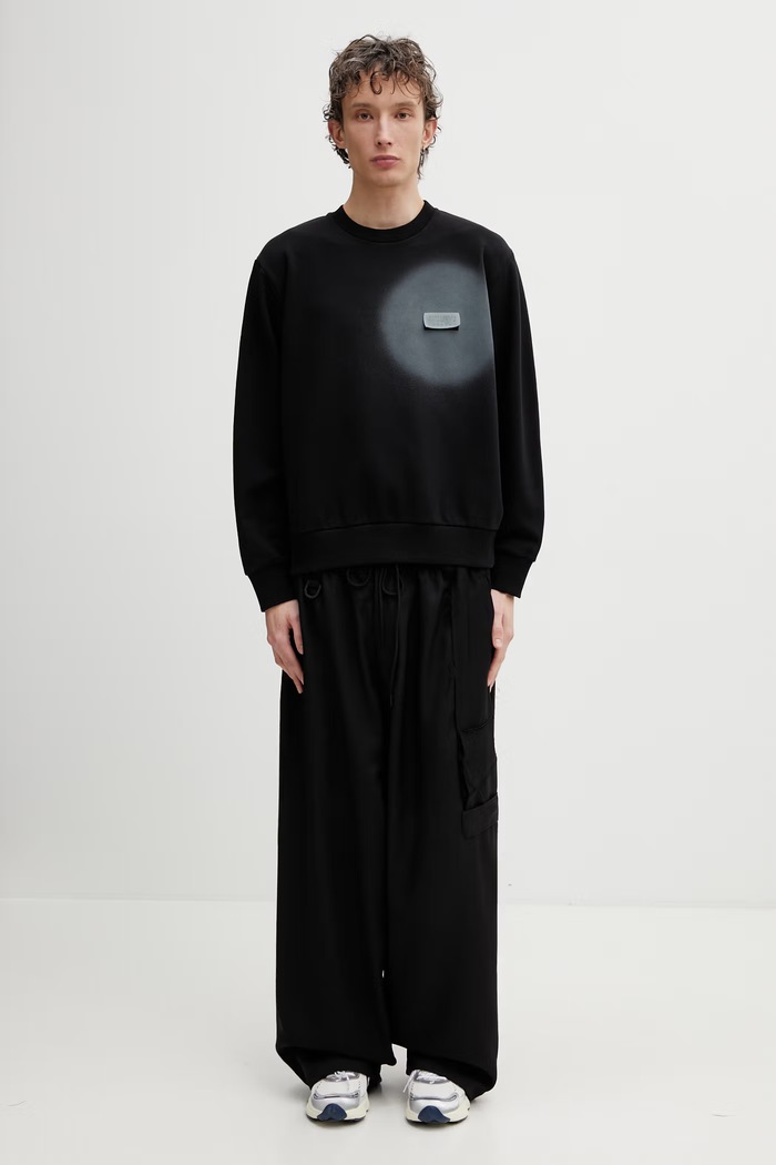 MM6 Maison Margiela mikina pánska SH0GU0037.M25013.900 čierna