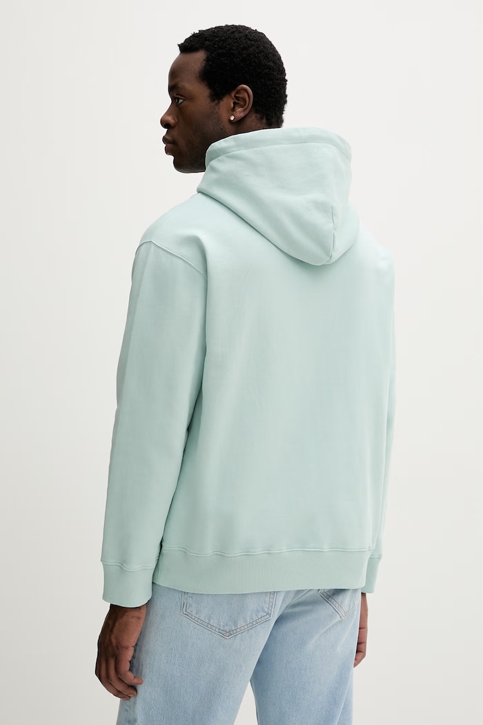 Odzież MM6 Maison Margiela bluza bawełniana SH0GU0042.M25025.544 turkusowy