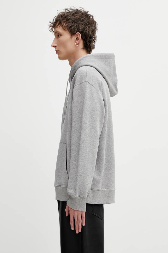 Bavlněná mikina MM6 Maison Margiela SH0GU0042.M25025.853M šedá SS26