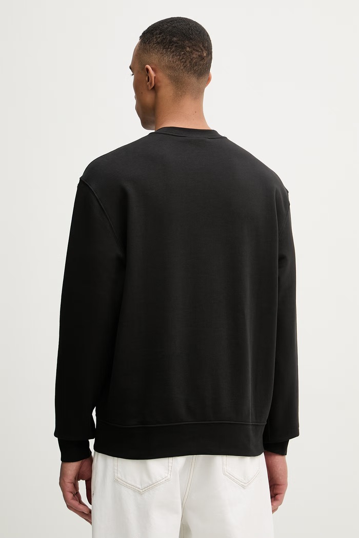 Oblečenie Calvin Klein Jeans mikina pánska bavlnená LV04RF233G čierna
