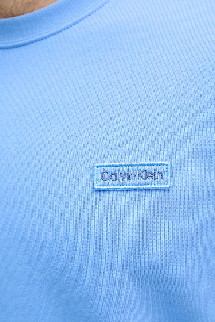 Calvin Klein Jeans mikina pánska bavlnená LV04RF271G modrá