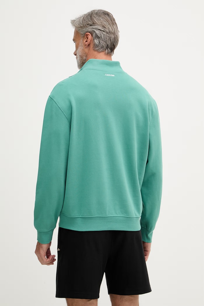 Oblečenie Calvin Klein Jeans mikina pánska bavlnená LV04RF293G zelená