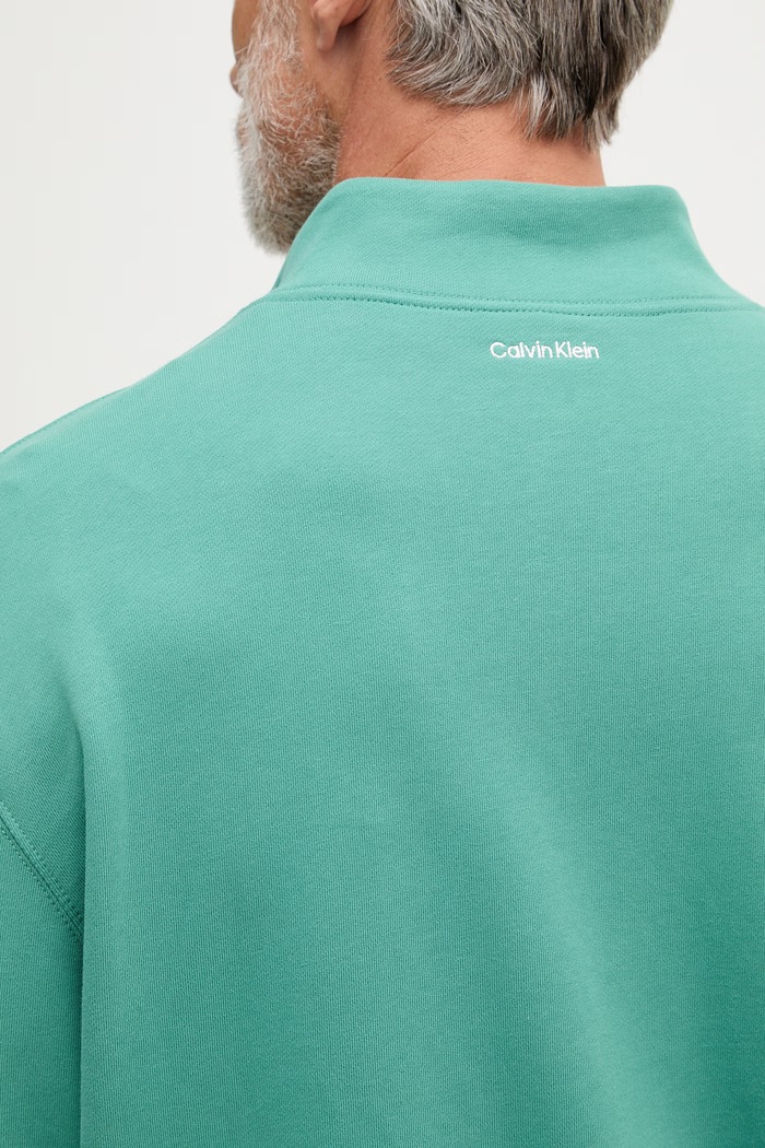 Calvin Klein Jeans mikina pánska bavlnená LV04RF293G zelená