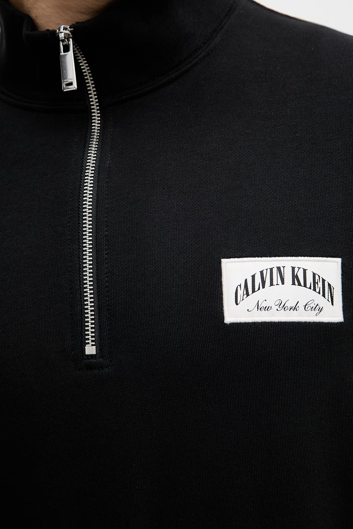 Calvin Klein Jeans hanorac pentru bărbați, din bumbac LV04RF293G negru