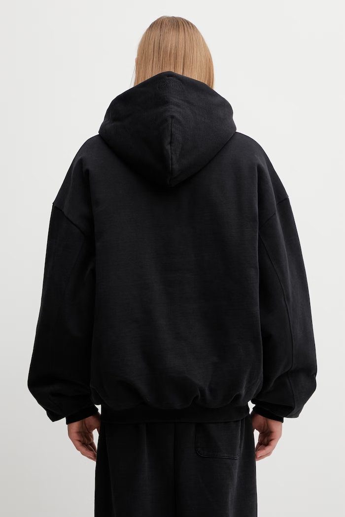 Oblečení Bavlněná mikina VETEMENTS Embroidered Cross ME76BJ005B černá