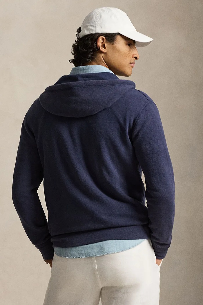 Mikina Polo Ralph Lauren 710A12480 tmavomodrá SS26