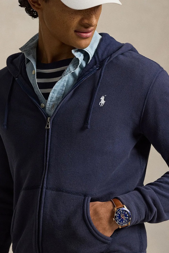 Mikina Polo Ralph Lauren tmavomodrá 710A12480