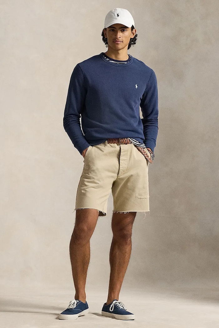 Oblečenie Mikina Polo Ralph Lauren 710A12485 tmavomodrá