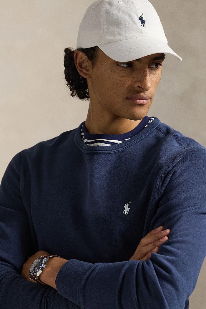 Mikina Polo Ralph Lauren tmavomodrá 710A12485