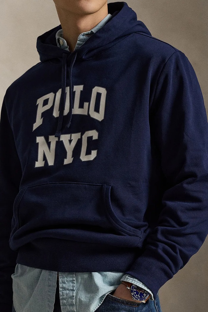 Mikina Polo Ralph Lauren námořnická modř 710A13245