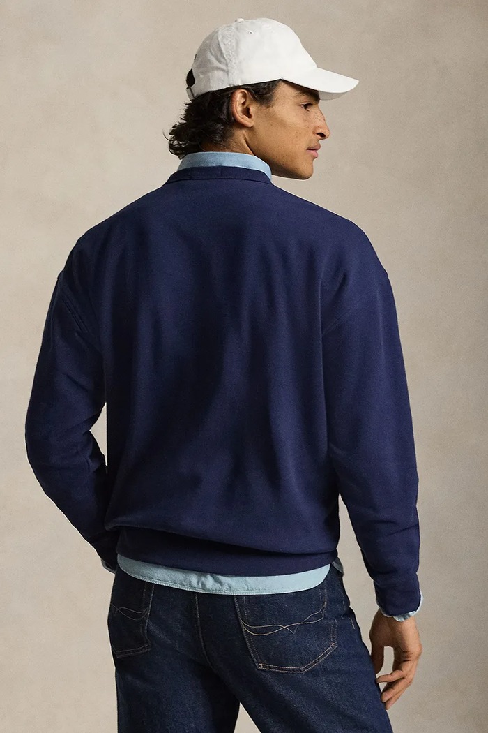 Polo Ralph Lauren mikina pánska 710A13264 tmavomodrá SS26