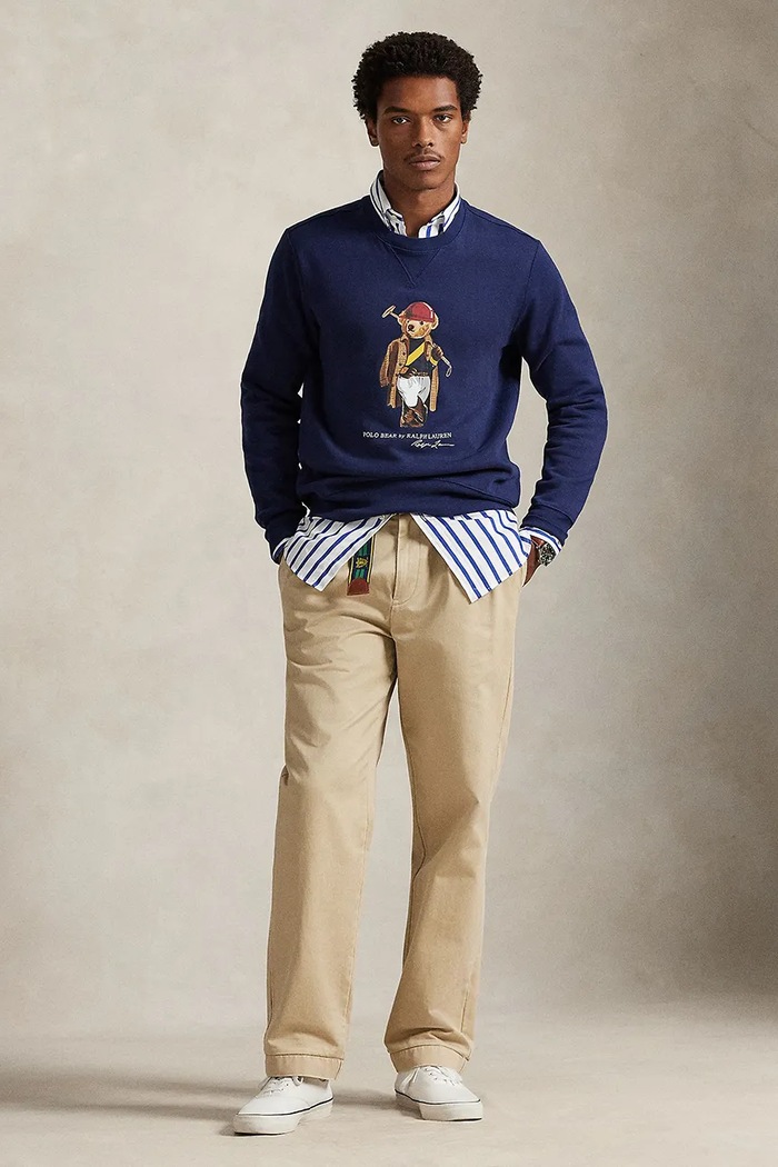 Clothing Polo Ralph Lauren sweatshirt 710B14625 navy