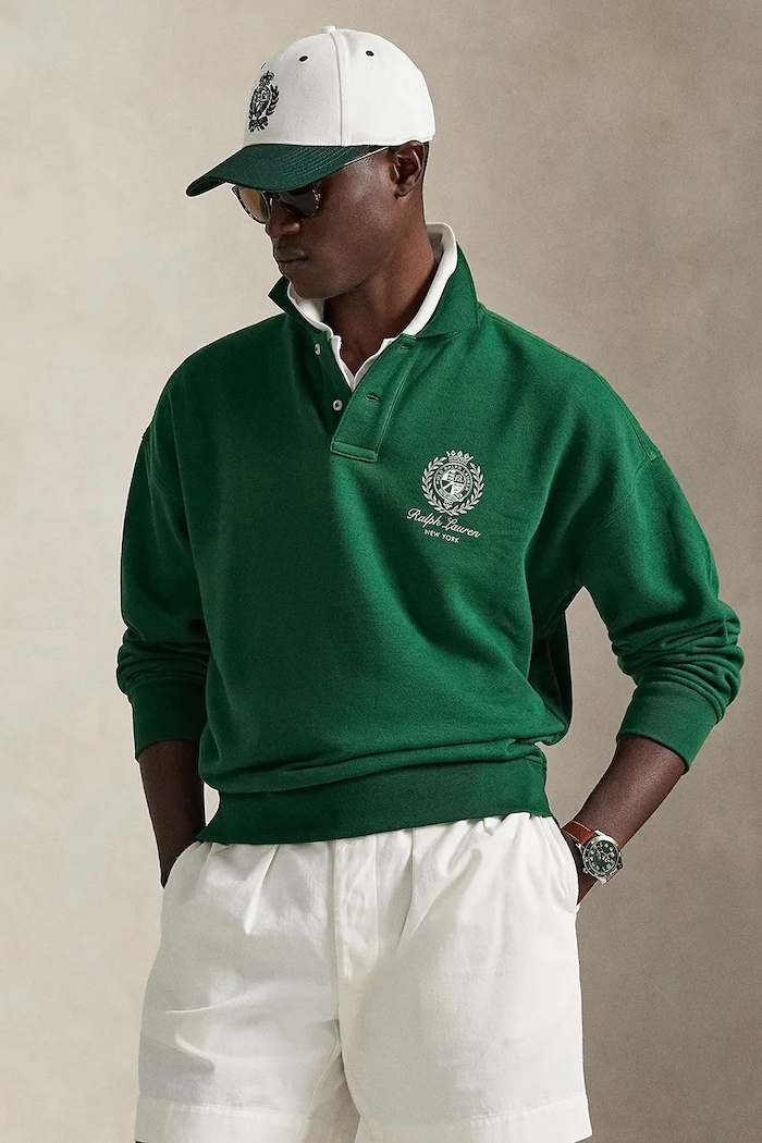 Polo Ralph Lauren bluză imprimeu verde 710A13262