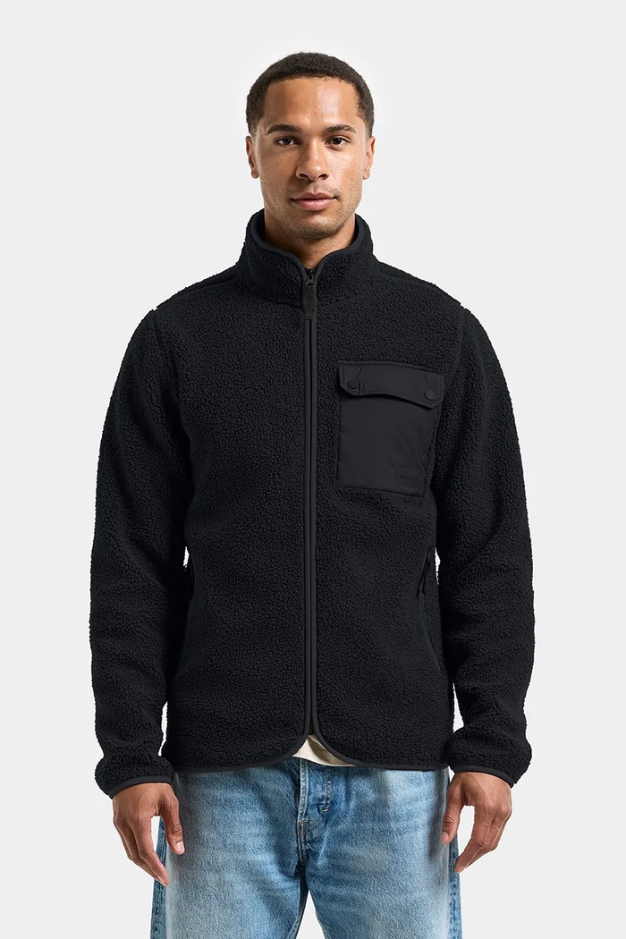 Didriksons bluză PETER uni negru 506134