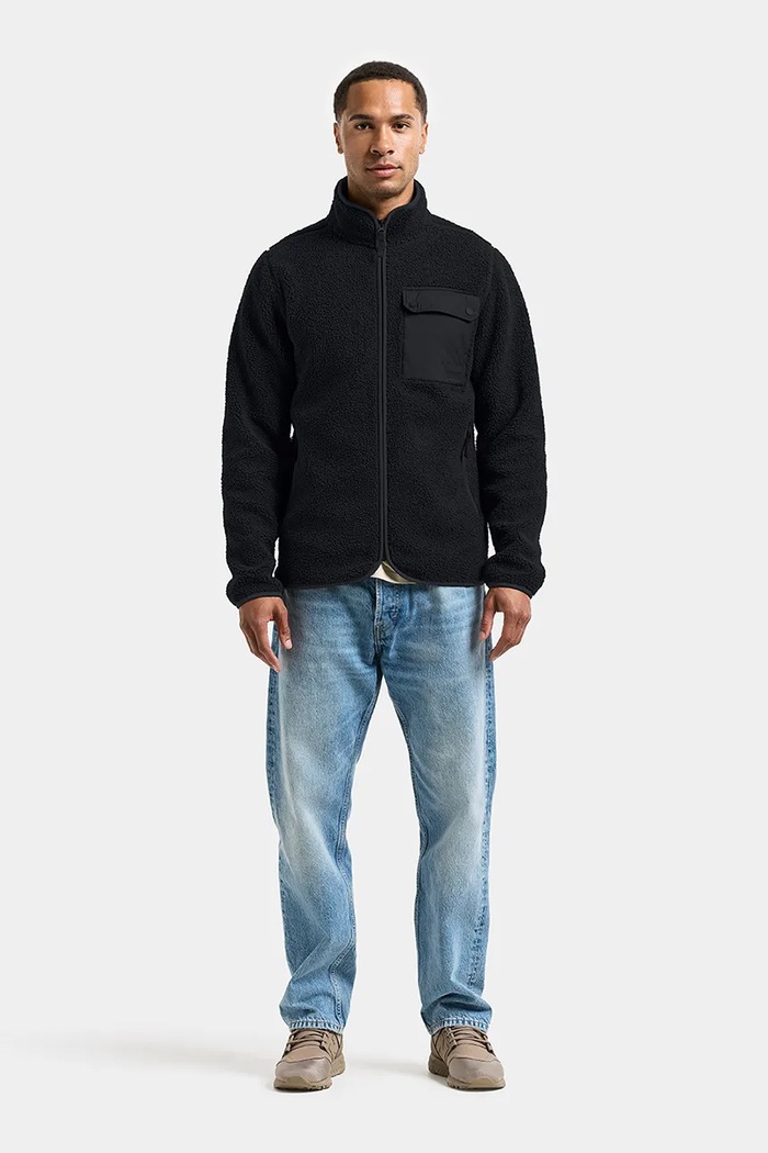 Didriksons bluză PETER 506134 negru SS26
