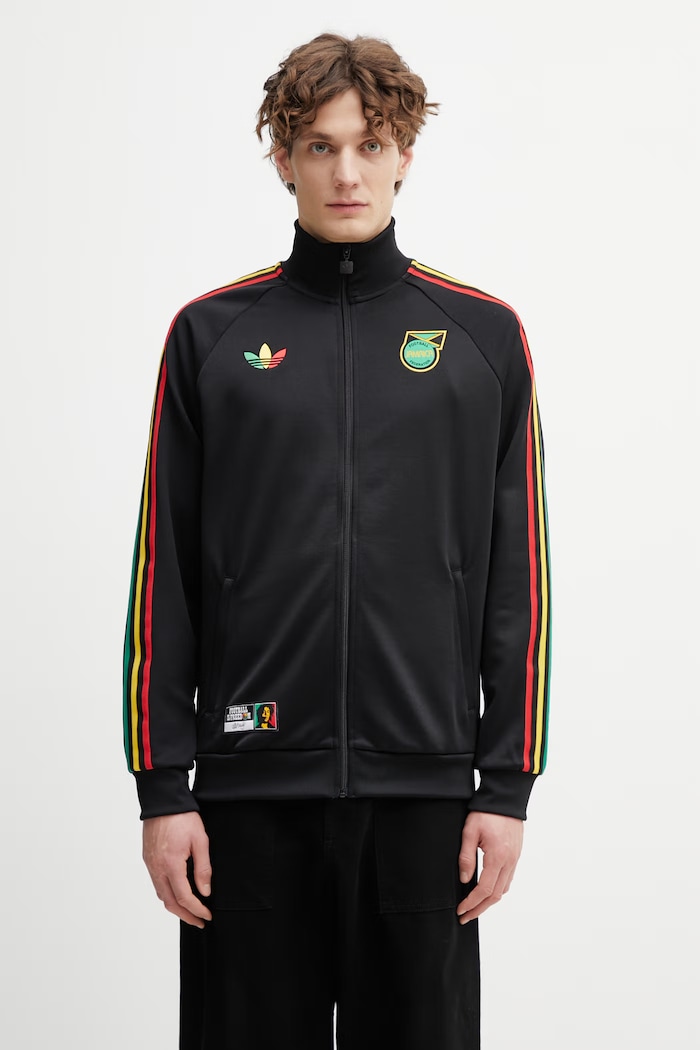 adidas Performance JFF OG TT суичър с цип мъжки черен JY5225