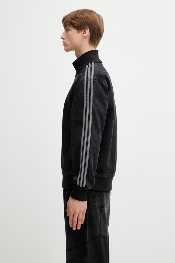 adidas Originals DENIM FB TT mikina rifľová pánska KD1516 čierna SS26