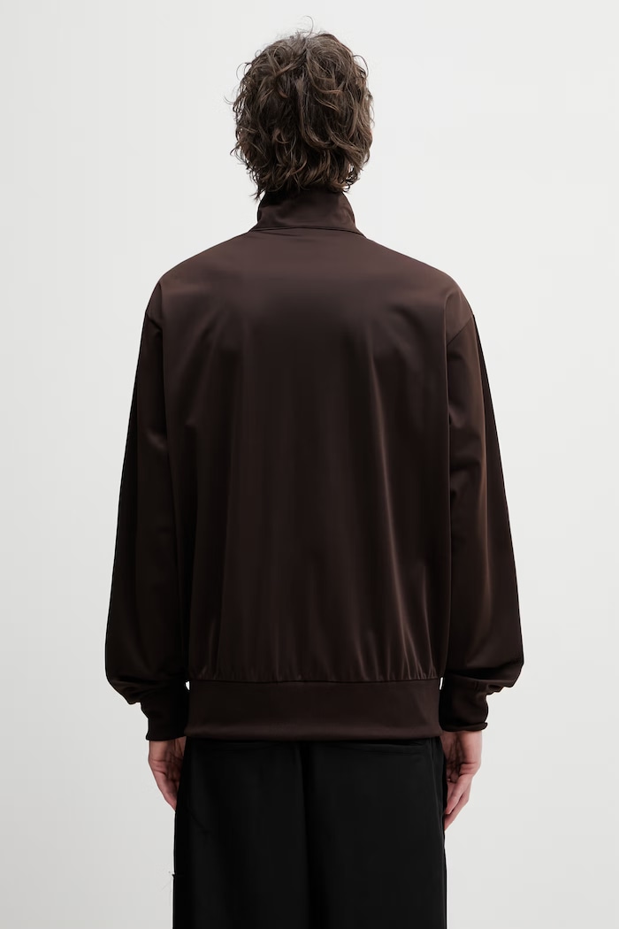 Clothing adidas Originals FIREBIRD TT Men's zip-up sweatshirt KD8309 brown