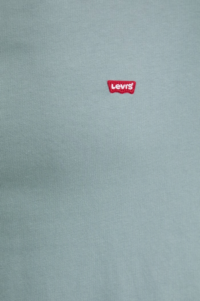 Levi's bluza bawełniana THE ORIGINAL HM HOODIE 34581.0060 turkusowy