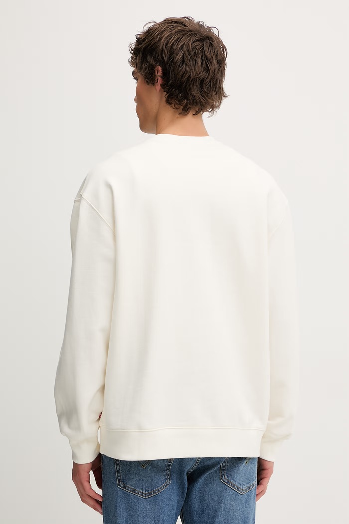 Îmbrăcăminte Levi's bluză RELAXD GRAPHIC CREW 38712.0475 bej
