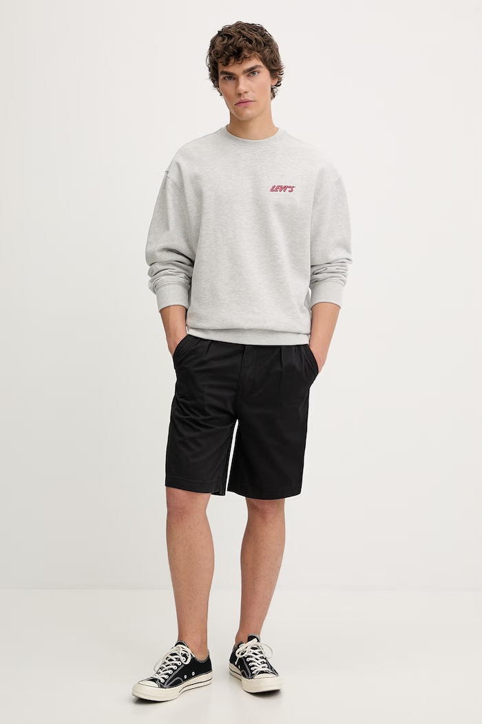 Levi's bluză RELAXD GRAPHIC CREW 38712.0489 gri SS26