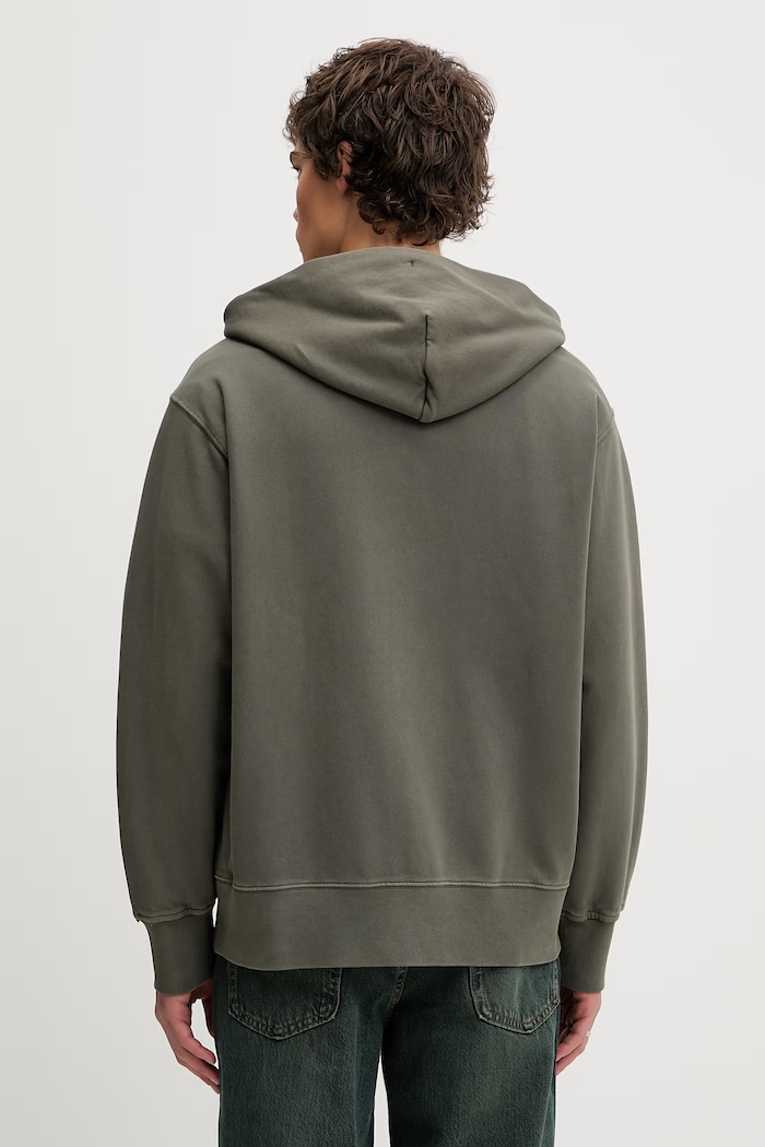 Oblečenie Mikina Levi's AUTHENTIC FULL ZIP A9265.0007 zelená