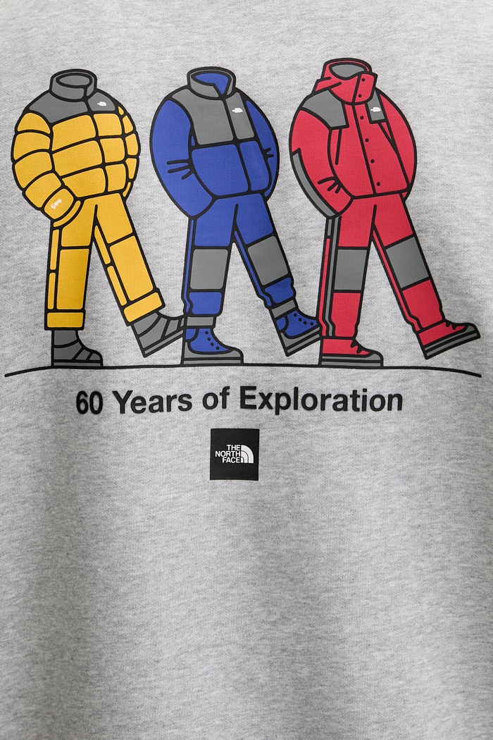 Mikina The North Face CELEBRATION NF0A8GATDYX1 sivá