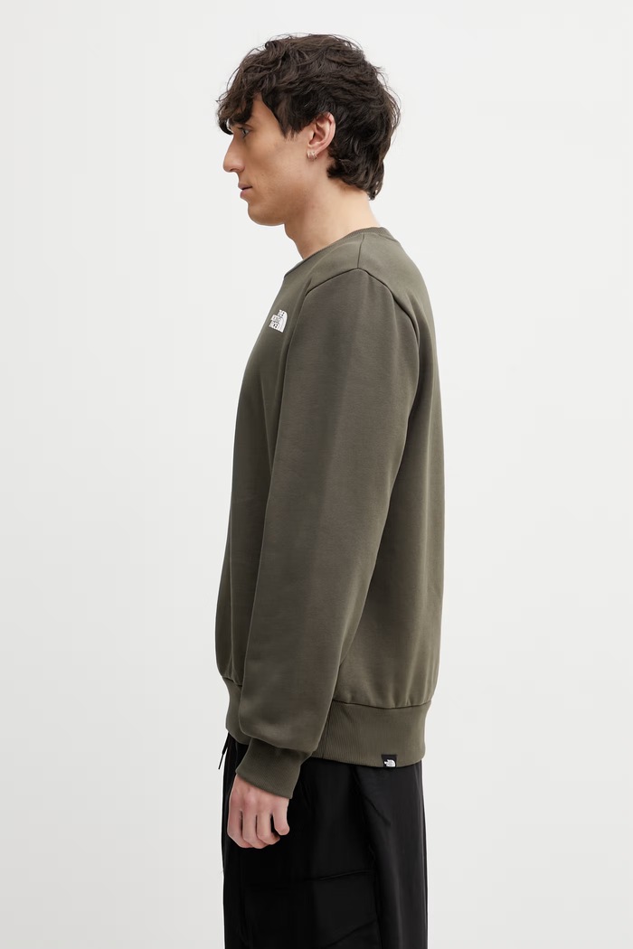 The North Face bluza Simple Dome NF0A89FB21L1 zielony SS26