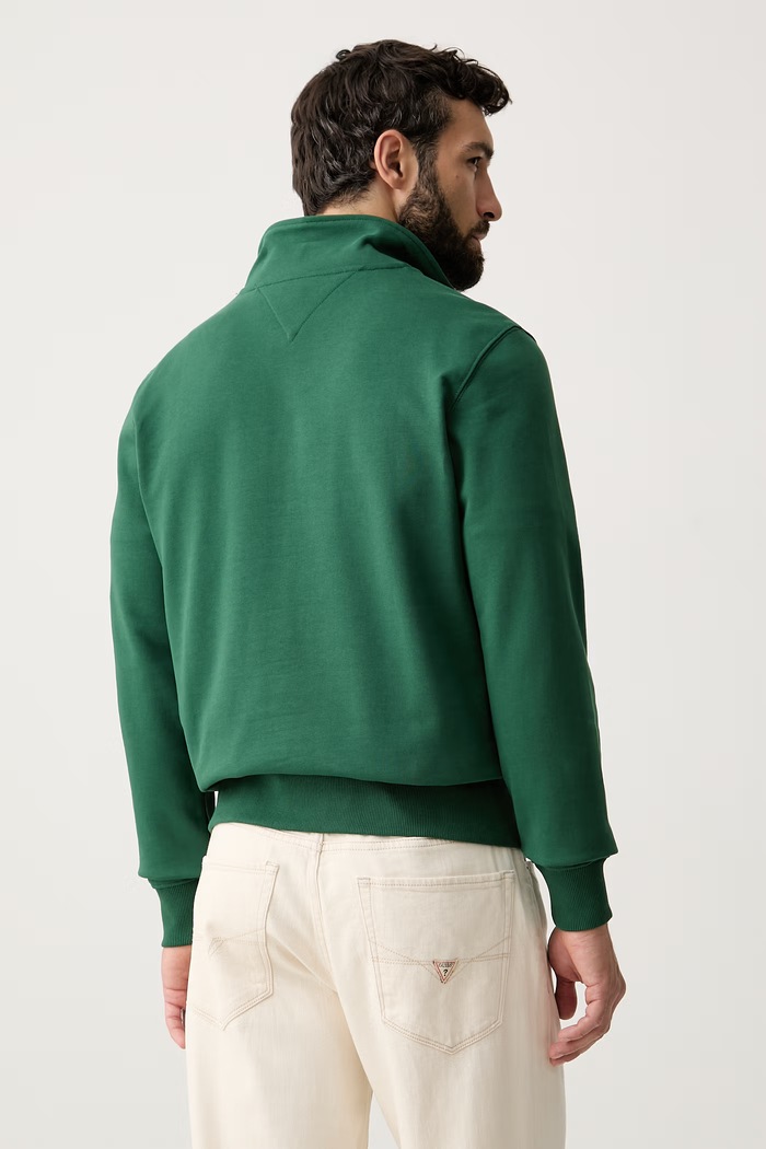 Abbigliamento Tommy Hilfiger felpa da uomo in cotone MW0MW43115 verde