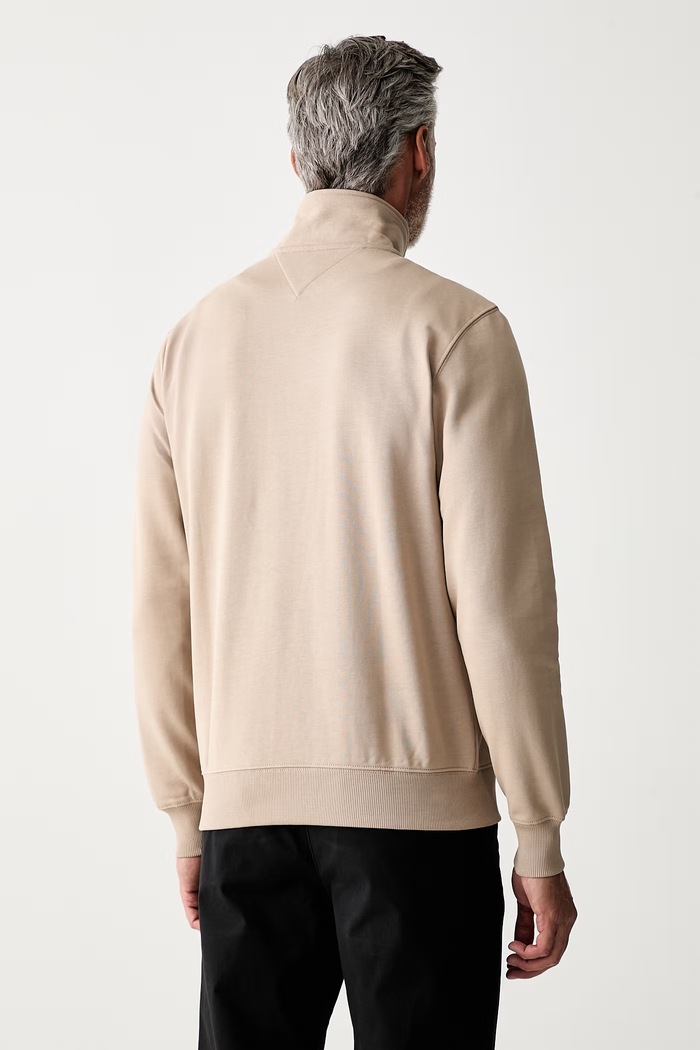 Odzież Tommy Hilfiger bluza męska bawełniana MW0MW43115 beżowy