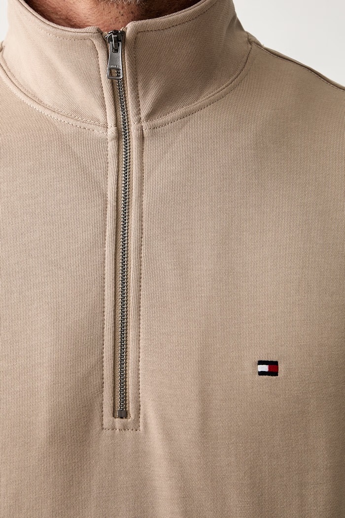 Tommy Hilfiger bluza męska bawełniana MW0MW43115 beżowy