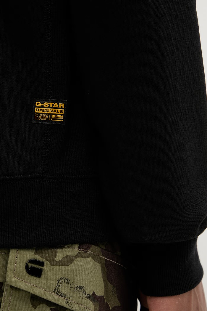 G-Star pánska mikina na zips z bavlny Premium core track D29292.C235