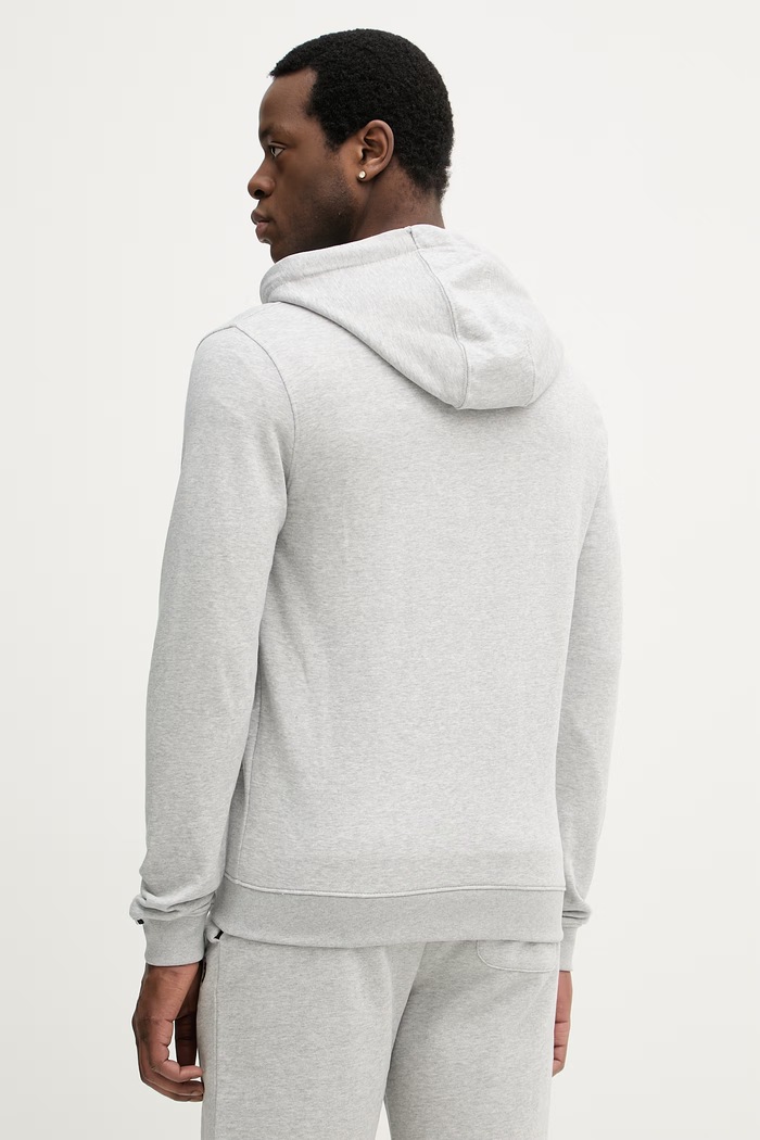 Odzież U.S. Polo Assn. bluza rozpinana męska z bawełną DHM LB MUP4413 szary